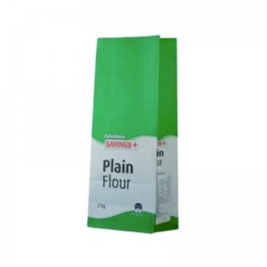 Phong cách mới 1kg Túi giấy đóng gói bột mì 2kg 2kg